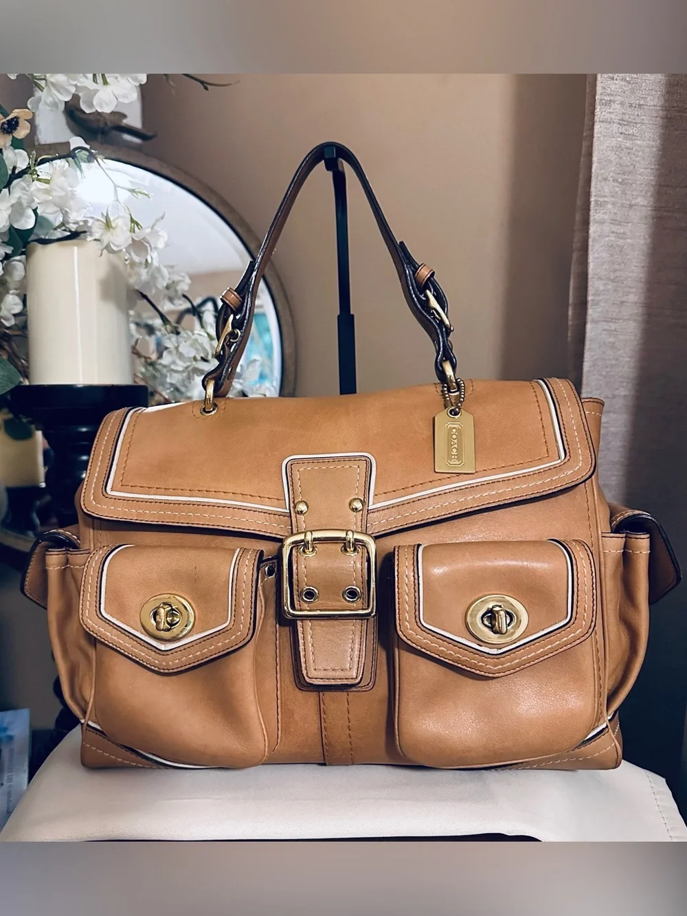 Coach Limited Edition Daphne Top Handle Satchel (Style #5709)